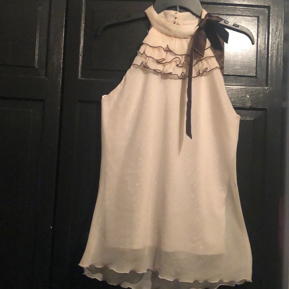 A. Byer Tops - Beautiful shimmering halter by A. Byer.